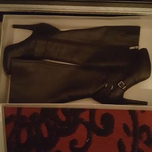 Jessica Simpson Black High Heel Boots